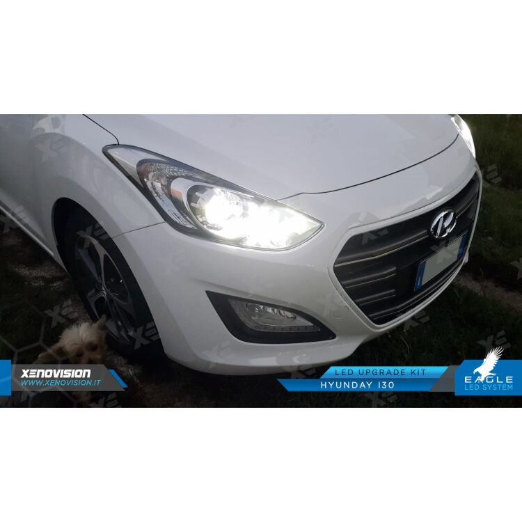 2 I 30: Kit Anabbaglianti XE Eagle LED System su Misura <p>Dimentica gli adattatori. Lampada modellata su misura per I30, come un ricambio originale. </p>