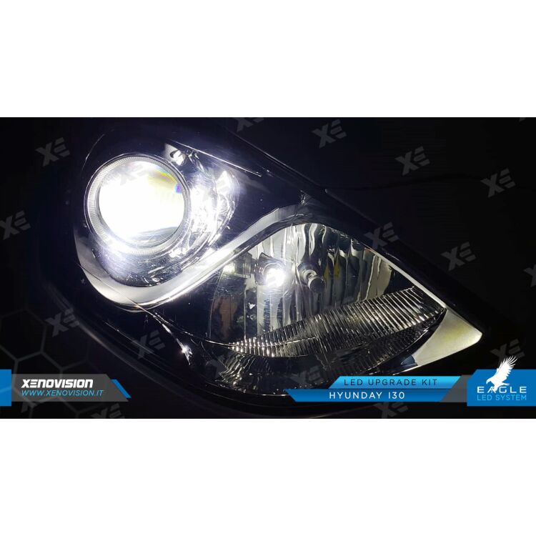 5 I 30: Kit Anabbaglianti XE Eagle LED System su Misura <p>Dimentica gli adattatori. Lampada modellata su misura per I30, come un ricambio originale. </p>