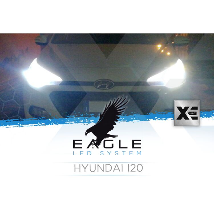<p>Il Kit XE Light modello Eagle LED System studiato da Xenovision.it per la tua Hyundai I20 dal 2014 in poi.</p>