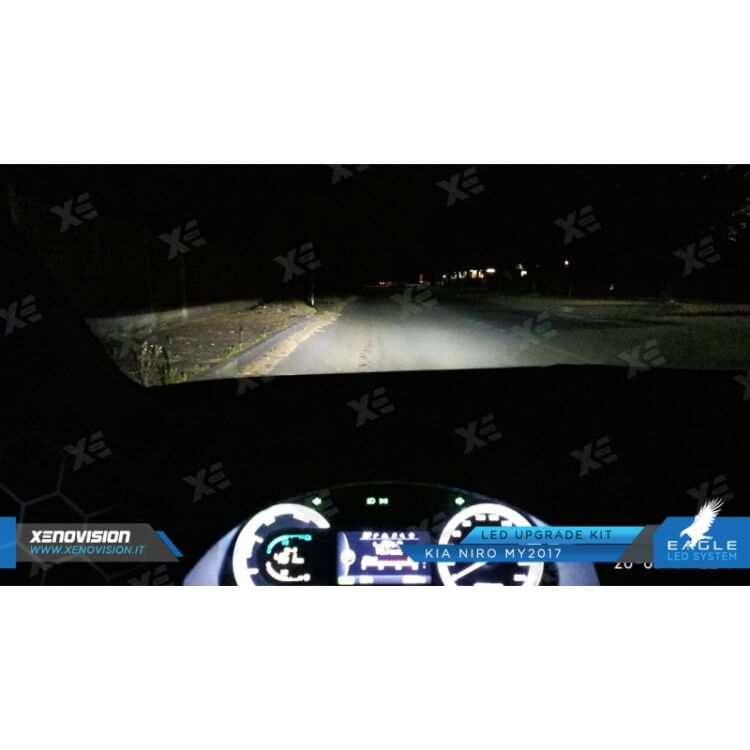 <p>Il Kit XE Light modello Eagle LED System studiato da Xenovision.it per la tua Niro.</p>