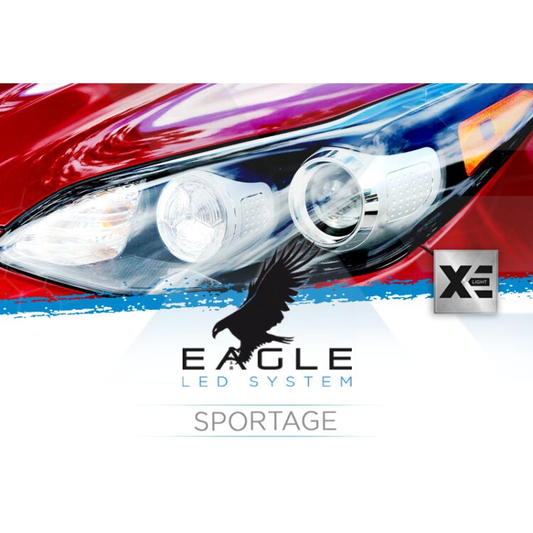 <p>Il Kit XE Light modello Eagle LED System studiato da Xenovision.it per la tua Kia Sportage 4a Serie 2016-2017.</p>