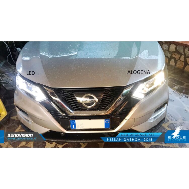 <p>Il Kit XE Light modello Eagle LED System studiato da Xenovision.it per la tua Nissan Qashqai 2014 in poi.</p>