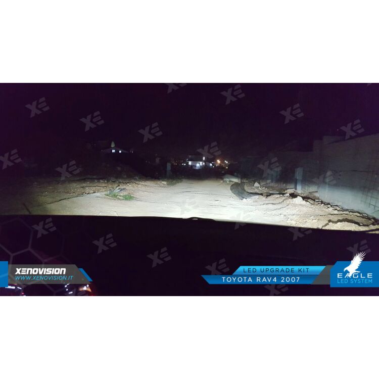 <p>Il Kit XE Light modello Eagle LED System studiato da Xenovision.it per la tua Rav4 III Serie dal 2006 al 2013.</p>