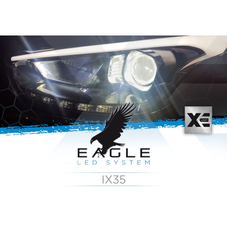 <p>Il Kit XE Light modello Eagle LED System studiato da Xenovision.it per la tua Hyundai IX35 dal 2013 in poi.</p>