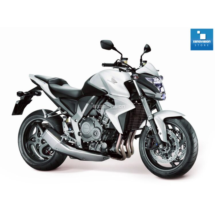 <p>Kit Bixenon Honda CB1000R dal 2008 in poi, 6000k 35W Ultra Slim Xenovision ad architettura digitale 64-Bit. Lampada bixenon H4 Bianco Solare Ket KOREA, Qualita Garantita 2 anni&nbsp;</p>