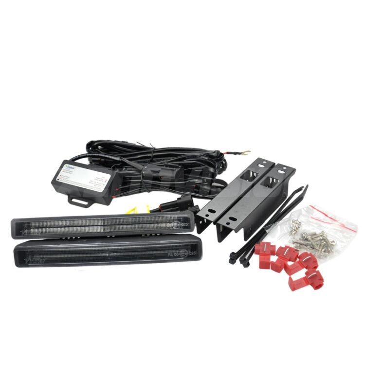 2 Kit Faretti DRL LED Xenovision chip Cree Korea - Sport Ancora più potenti! Kit faretti DRL universali 6WATT Canbus Plug & Play Daytime Running Lights (DRL) Professionali.