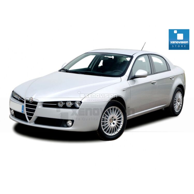 <p>Kit Alfa Romeo 159 dal 2005 in poi TOTAL, conversione totale a Led per Alfa Romeo 159 dal 2005 in poi. Zero spie, Altissima Qualità. Luce Bianco Lunare 6000k su ogni principale punto luce interno ed i principali esterni.</p>