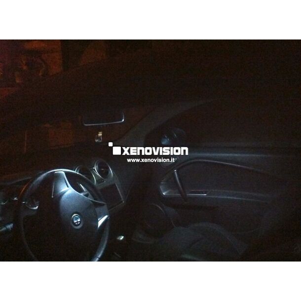 3 Kit Led Alfa Mito - BASE - Bianco Lunare 6000k <p>Kit Led Alfa Mito Base, conversione punti luce interni a Led per Alfa Mito. Zero spie, Altissima Qualità. Luce Bianco Lunare 6000k</p>