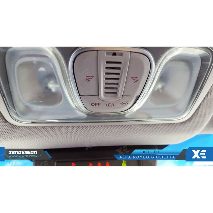 <p>Kit Alfa Romeo Giulietta dal 2008 in poi Full, conversione totale a Led per Alfa Romeo Giulietta dal 2008 in poi. Zero spie, Altissima Qualit&agrave;. Luce Bianco Lunare 6000k su ogni principale punto luce interno ed i principali esterni.</p>
