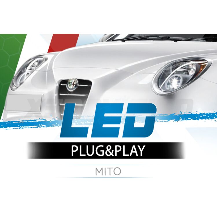 <p>Il kit LED per fari Alfa Romeo Mito Anabbaglianti #1 in Italia. Garantito.</p>