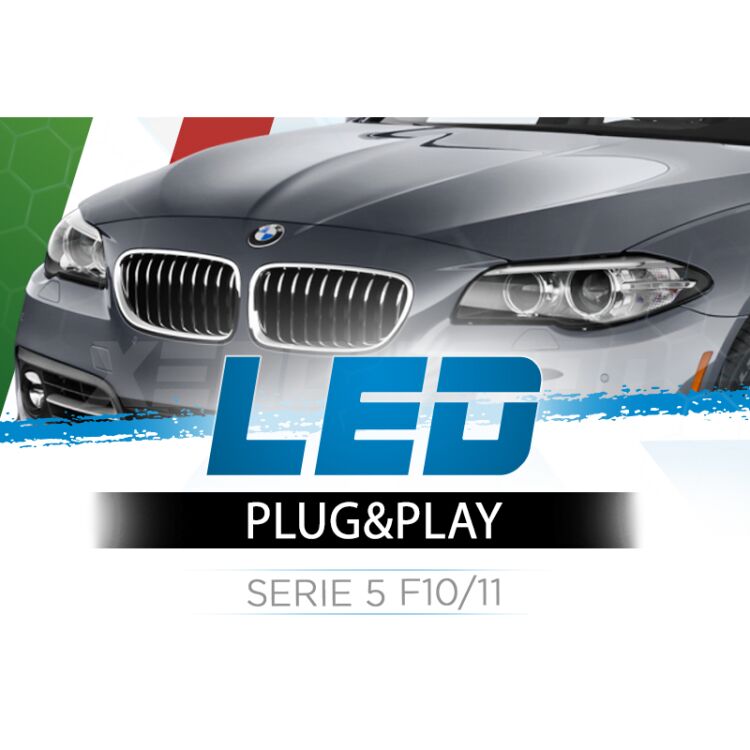 <p>Il kit LED per fari BMW Serie 5 Anabbaglianti #1 in Italia. Garantito.</p>