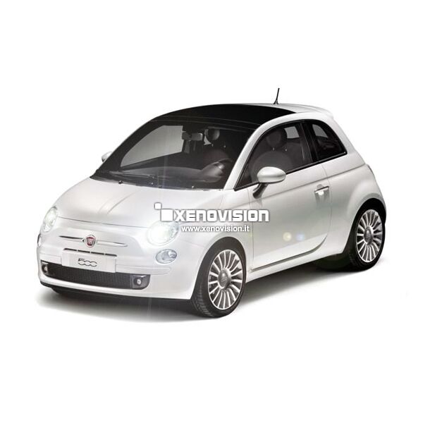 <p>Conversione totale LED 18 punti luce interni ed esterni per Fiat 500 (esclusi fari profondit&agrave; e DRL).</p>