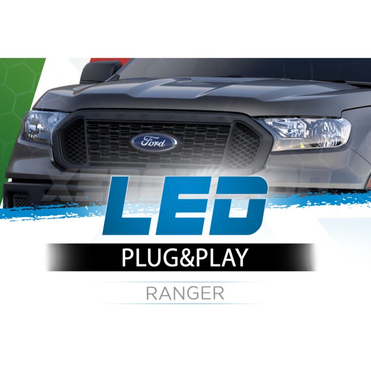 <p>Il kit LED per fari Ford Ranger Anabbaglianti #1 in Italia. Garantito.</p>