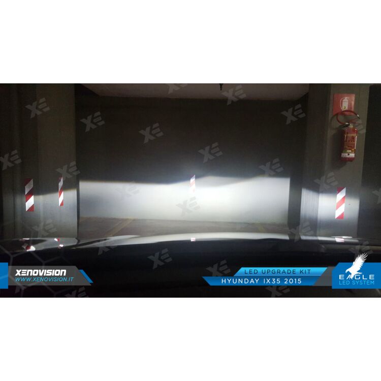 <p>Il kit LED per fari Hyundai IX35 Anabbaglianti e Abbaglianti #1 in Italia. Garantito.</p>