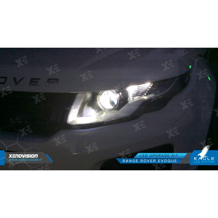 <p>Il kit LED #1 in Italia per i fari della tua Range Rover Evoque. Garantito.</p>