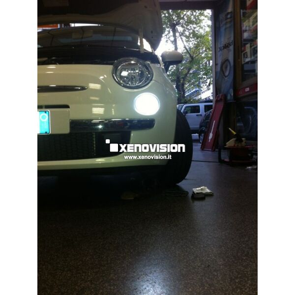 2 Kit LED Luci Diurne DRL Fiat 500, 595, 500L 500S 500X Alfa MiTo e Ducato - T20 7443 <p> </p>
<p>Kit DRL completo per Alfa MiTo e varie Fiat . Facile da installare, Ultraluminoso e zero spie.</p>