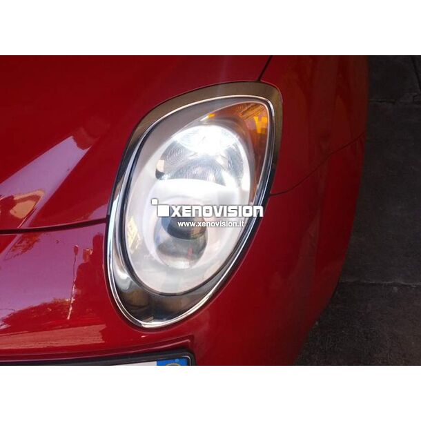 5 Kit LED Luci Diurne DRL Fiat 500, 595, 500L 500S 500X Alfa MiTo e Ducato - T20 7443 <p> </p>
<p>Kit DRL completo per Alfa MiTo e varie Fiat . Facile da installare, Ultraluminoso e zero spie.</p>