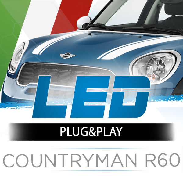 <p>Il kit LED per fari Countryman R60 Anabbaglianti e Abbaglianti #1 in Italia. Garantito.</p>