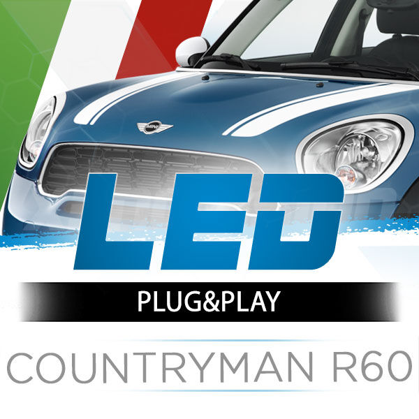 0 Kit LED Mini Countryman R60 Anabbaglianti Abbaglianti <p>Il kit LED per fari Countryman R60 Anabbaglianti e Abbaglianti #1 in Italia. Garantito.</p>