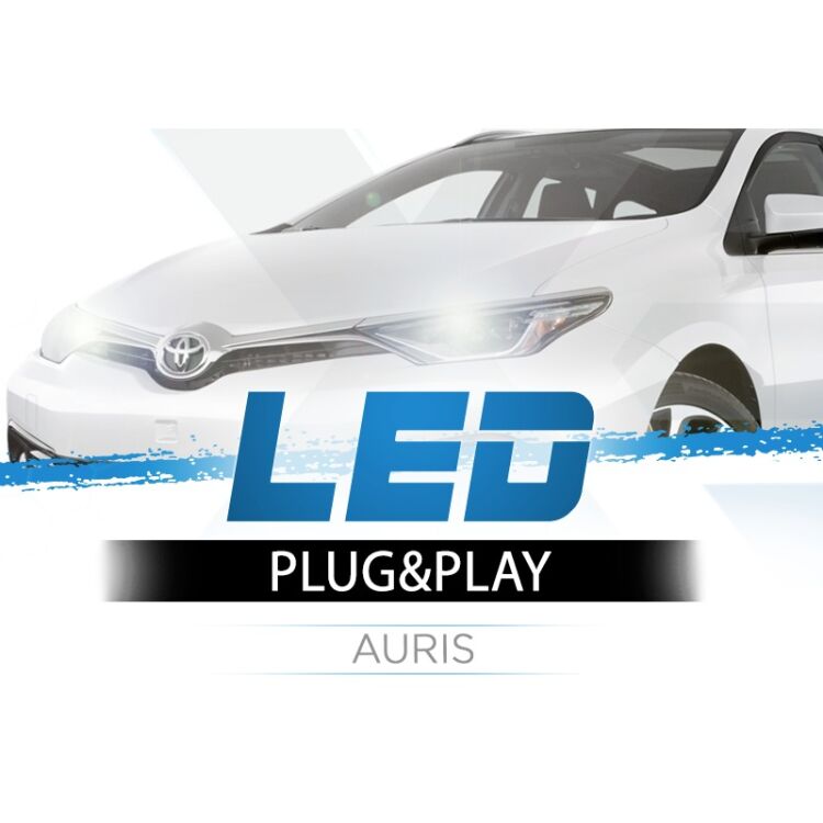 <p>Il kit LED per fari Toyota Auris e Hybrid Anabbaglianti e Abbaglianti #1 in Italia. Garantito.</p>