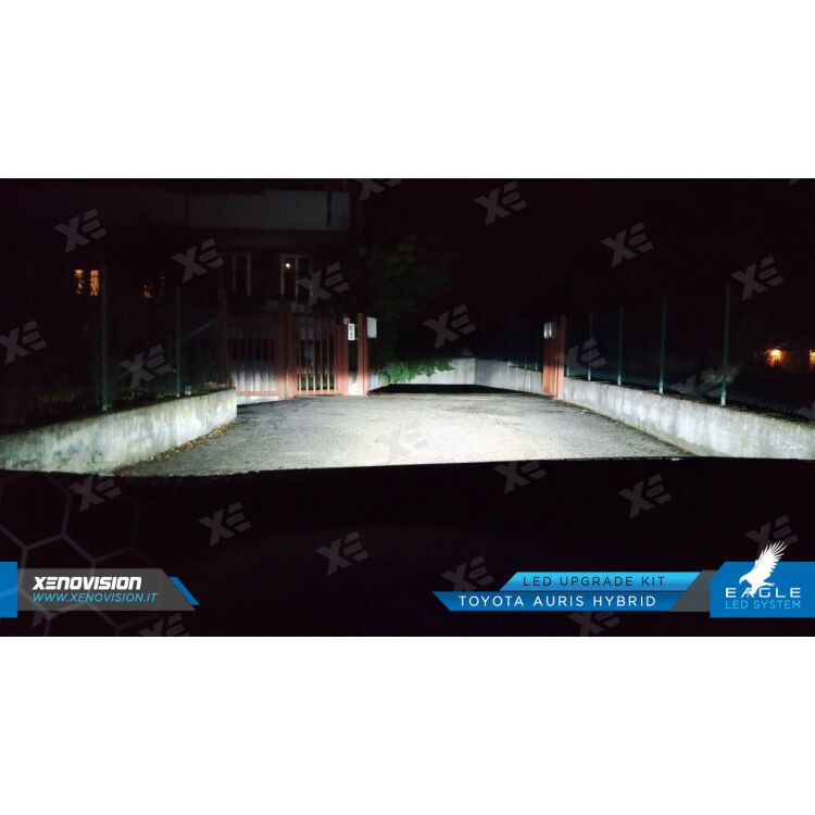 <p>Il kit LED per fari Toyota Auris e Hybrid Anabbaglianti e Abbaglianti #1 in Italia. Garantito.</p>