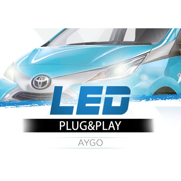 <p>Il kit LED per fari Toyota Aygo Anabbaglianti e Abbaglianti #1 in Italia. Garantito.</p>