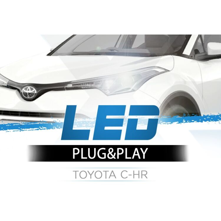 <p>Il kit LED per fari Toyota C-HR Anabbaglianti e Abbaglianti #1 in Italia. Garantito.</p>