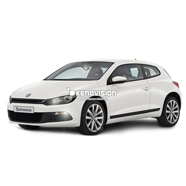 Kit Led Canbus specifico per <strong>Volkswagen Scirocco</strong> con luci posizione e targa - Top Quality - Massima visibilit&agrave; e durata nel tempo garantita. Zero errori sul cruscotto.