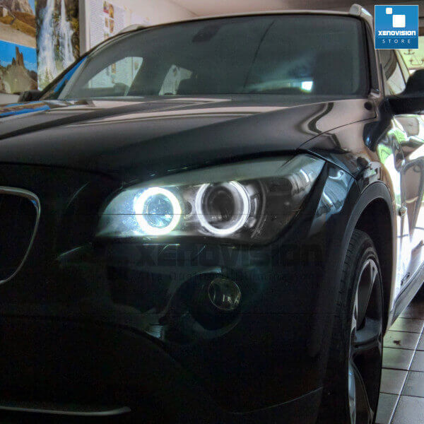 8 Kit Angel Eyes LED H8 per BMW Z4 E89 2009 - 2016 <strong>Kit LED Angel Eyes H8 per BMW Z4</strong> E89 2009 - 2016. Due lampadine <strong>Plug&play</strong> canbus luce bianca specifiche per angel eyes H8.
