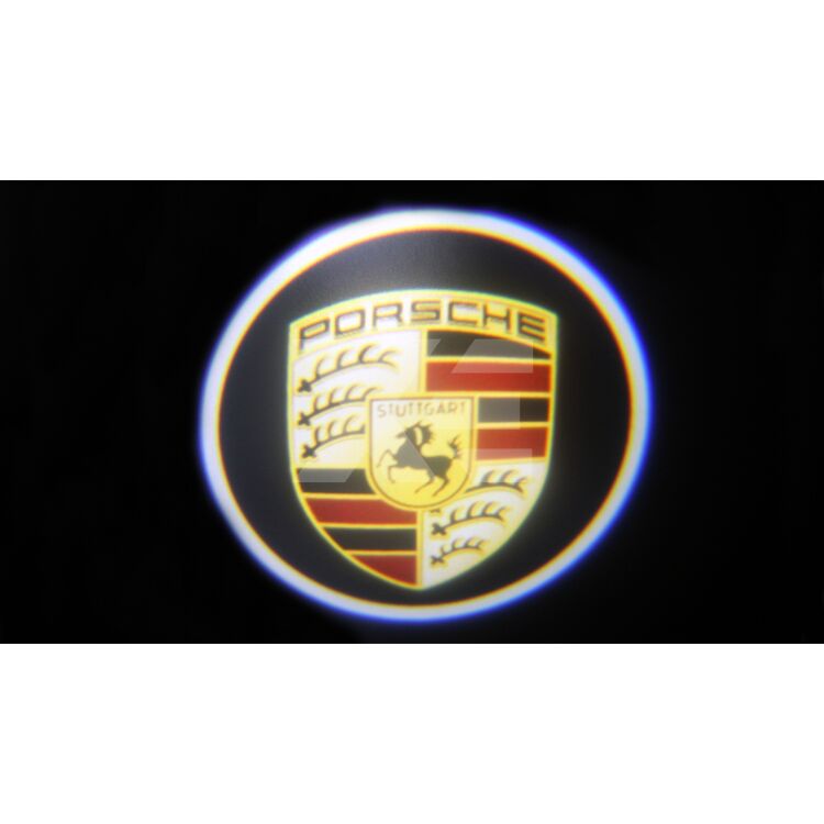 3 Kit Placche Led Sottoporta Proiettore Logo Porsche - 987, 997, GT3, Cayenne <p>Kit Placche Led Sottoporta/Pozzanghera con proiettore logo <strong>PORSCHE</strong></p>