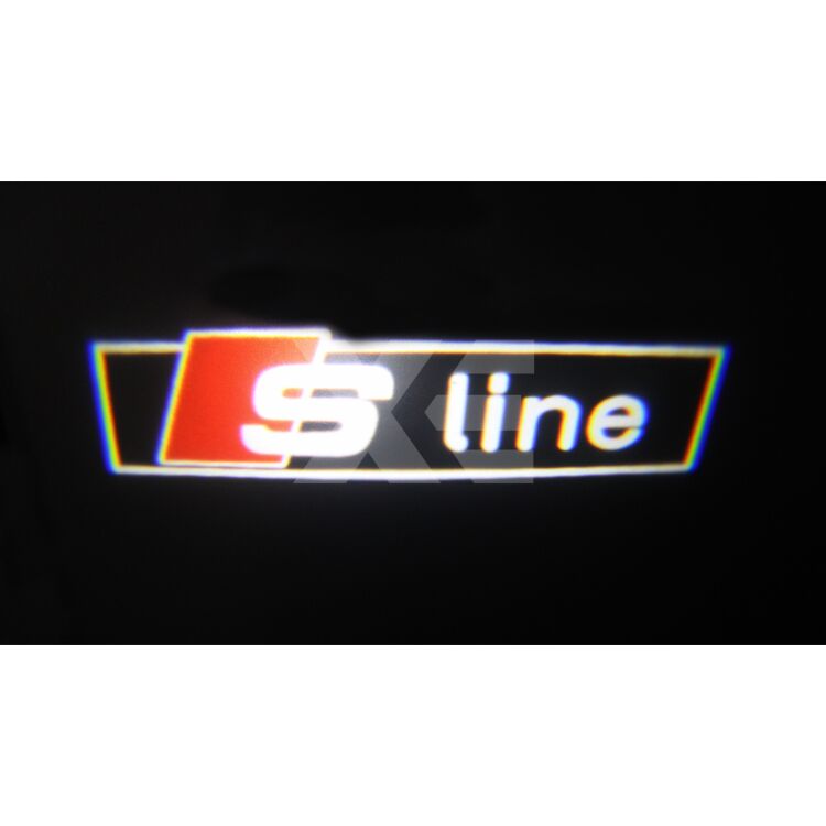 3 Kit Placche Led Sottoporta Proiettore Logo S Line - A3 A4 A5 A6 A8 R8 TT Q5 Q7 <p>Kit Placche Led Sottoporta/Pozzanghera con proiettore logo <strong>S-LINE</strong></p>