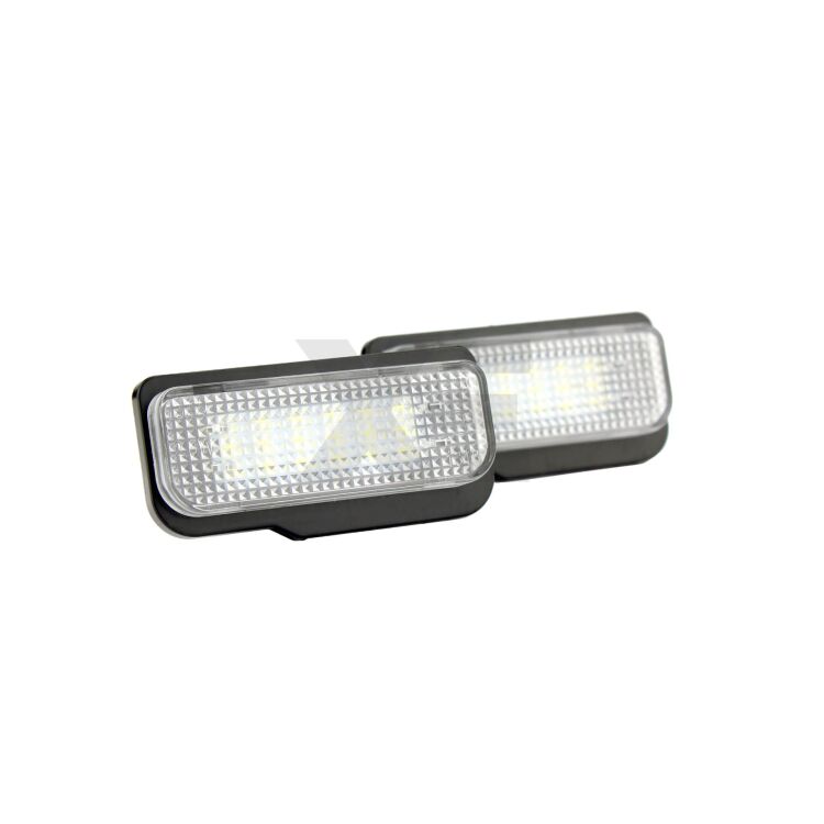 Kit Plafoniere LED Targa Mercedes Benz W203 (5D), W211,W219 <p>Le originali Xenovision - Qualità Massima sul mercato. Per Mercedes Benz W203 (5D), W211,W219. </p>