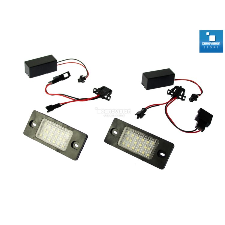 Kit Plafoniere Led Targa Porsche Cayenne S 2002 a 2010 e VolksWagen <p>Le originali Xenovision - Qualità Massima sul mercato. Per VolksWagen e Porsche.</p>