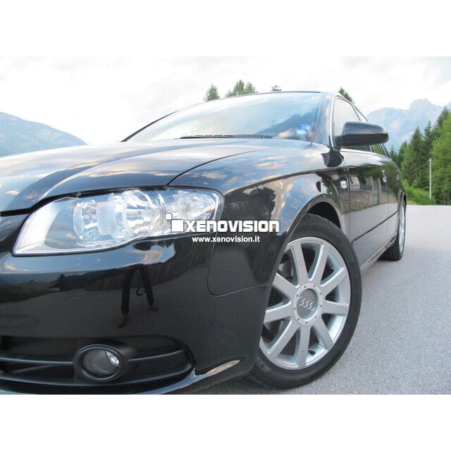 1 Kit Xenon Audi A4 - 2008 in poi - Xenon 35W e Posizione - 6100k <p>Kit Xenon Lampade XE 35W specifico per il faro della Audi A4 e Luci Posizione a Led in tinta. Plug&Play zero spie, contiene tutto l'occorrente. Luce Bianco Lunare 6100k.</p><p> </p>