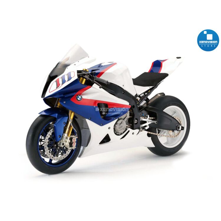 <p>Kit Xenon 35W specifico per il faro della BMW S 1000 RR dal 2009 in poi. Plug&amp;Play zero spie, contiene tutto l'occorrente. Luce Bianco Solare 5000k.</p>