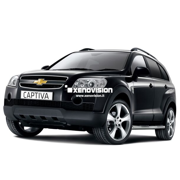 <p>Kit Xenon 35W specifico per il faro della Chevrolet Captiva. Plug&amp;Play zero spie, contiene tutto l&#39;occorrente. Luce Bianco Solare 5000k.</p><p>&nbsp;</p>