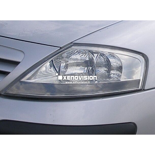 1 Kit Xenon Citroen C3 - 2002 a 2009 - Xenon 35W e Led Posizione - 6100k <p>Kit Xenon Focus PRO Korea 35W e Luci Posizione a Led in tinta, pacchetto specifico per Citroen C3. Plug&Play, contiene tutto l'occorrente. Luce Bianco Lunare 6000k  </p>