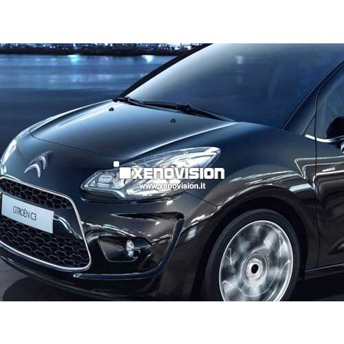 1 Kit Xenon Citroen C3 - dal 2009 al 2016 - Xenon 35W e Led Posizione - 6100k <p>Kit Xenon Focus Pro Korea 35W e Luci Posizione a Led in tinta, pacchetto specifico per Citroen C3. Plug&Play, contiene tutto l'occorrente. Luce Bianco Lunare 6000k </p>