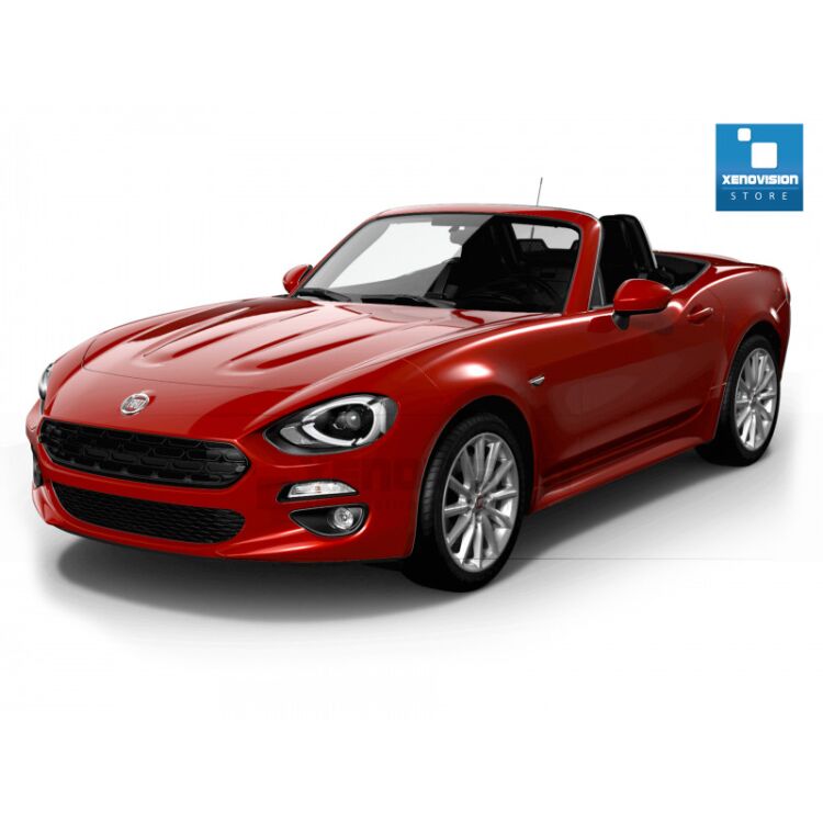 <p>Kit Xenon 35W specifico per il faro Lenticolare della Fiat 124 Spider dal 2015 in poi. Plug&amp;Play zero spie, contiene tutto l'occorrente. Luce Bianco Soalre 5000k.</p>