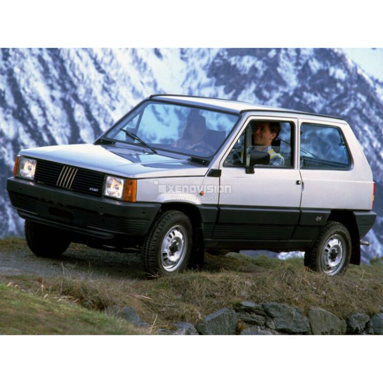 <p>Kit BiXenon 35W specifico per il faro della Fiat Panda dal 1980 al 2004. Plug&amp;Play zero spie, contiene tutto l'occorrente. Luce Bianco Lunare 6000k.</p>