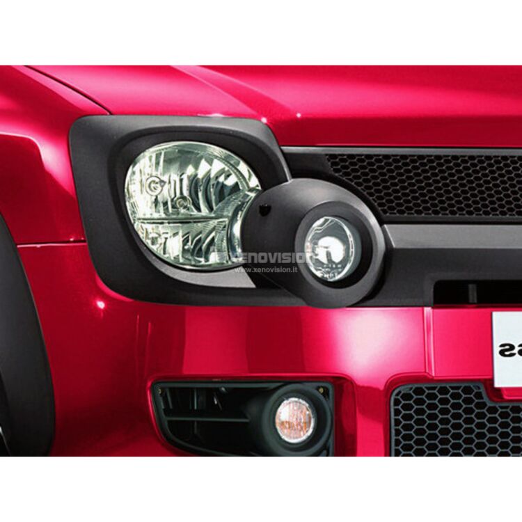 1 Kit Xenon Fiat Panda Cross - 2005 a 2012 - Xenon 35W e Luci Posizione - 6000k <p>Kit Xenon 35W specifico per il faro della Fiat Panda Cross e Luci Posizione Led in tinta. Plug&Play zero spie, contiene tutto l'occorrente. Luce Bianco Lunare 6000k.</p>