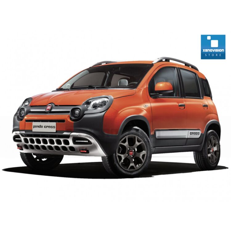 <p>Kit BiXenon 35W specifico per il faro della&nbsp;Fiat Panda Cross 2012 in poi. Plug&amp;Play zero spie, contiene tutto l&#39;occorrente. Luce Bianco Solare 5000k.</p><p>&nbsp;</p>