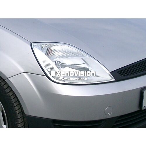 1 Kit Xenon Ford Fiesta fino al 2008 - BiXenon 35W e Led Posizione - 6000k <p>Kit Xenon 35W e Luci Posizione a Led in tinta, pacchetto specifico per Ford Fiesta. Plug&Play, contiene tutto l'occorrente. Luce Bianco Lunare 6000k </p>
