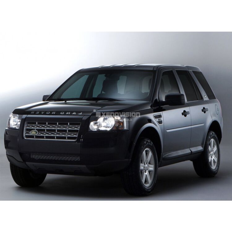Kit Xenon Freelander II - 2011 a 2012 - Xenon 35W e Led Posizione - 6000k <p>Kit Xenon 35W e Luci Posizione a Led in tinta, pacchetto specifico per Freelander II dal 2011 al 2012. Plug&Play, contiene tutto l'occorrente. Luce Bianco Lunare 6000k </p>