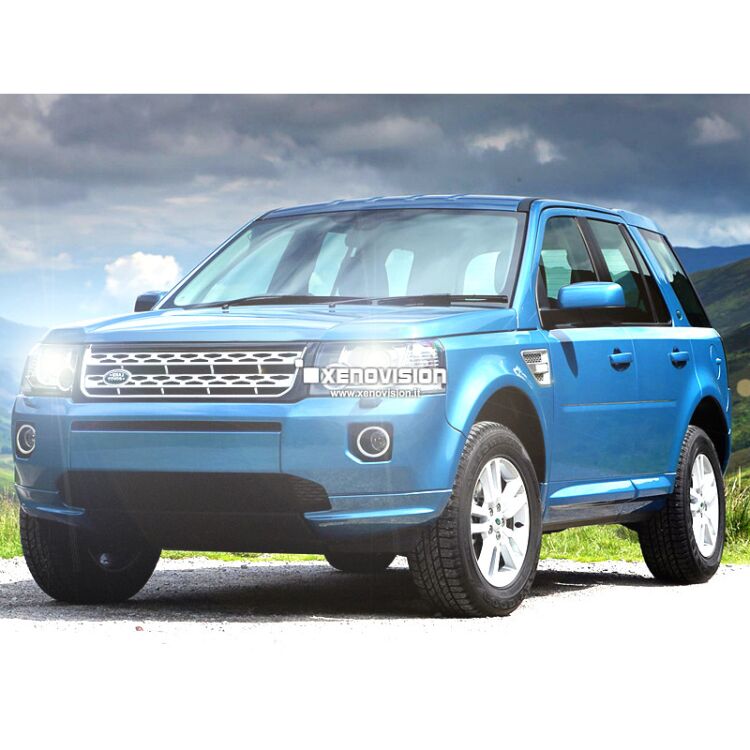 0 Kit Xenon Freelander II - 2013 in poi - Xenon 35W - 6000k <p>Kit Xenon 35W e Luci Posizione a Led in tinta, pacchetto specifico per Freelander 2. Plug&Play, contiene tutto l'occorrente. Luce Bianco Lunare 6000k  </p>