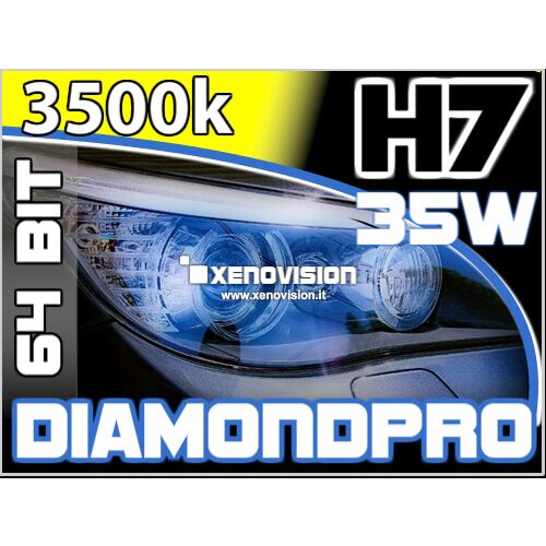 0 Kit Xenon H7 3500k 35W 64Bit Alta Qualita Xenovision Giallo Rally <p>Kit Xenon H7 3500k 35W DiamondPRO Xenovision ad architettura digitale 64-Bit. Lampade xenon H7 Giallo Rally Ket KOREA, Qualita Garantita 2 anni </p>
