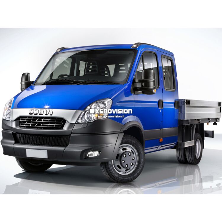 <p>Kit Xenon 35W Focus PRO Korea pacchetto specifico per Iveco Daily. Plug&amp;Play, contiene tutto l&#39;occorrente. Lampade speciali per questo faro, con Luce Bianco Lunare 6100k</p>