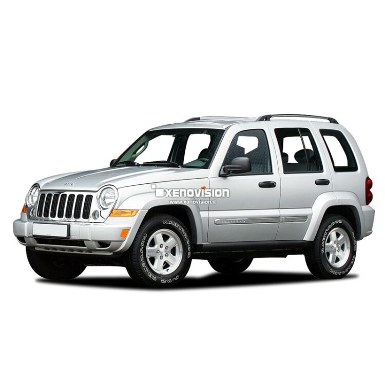<p>Kit Xenon 35W specifico per il faro della Jeep Cherokee KJ dal 2002 al 2007 e Luci Posizione a Led in tinta. Plug&amp;Play zero spie, contiene tutto l&#39;occorrente. Luce Bianco Lunare 6000k.</p>