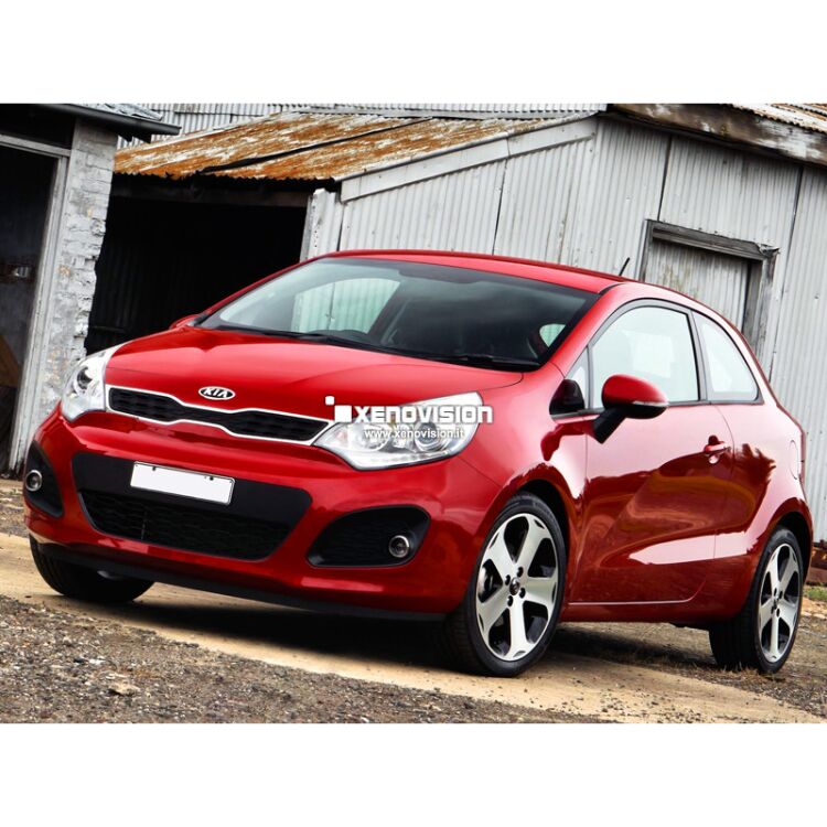 Kit Xenon Kia Rio - 2011 al 2016 - Xenon 35W - 5300k Kit Xenon Focus Pro Korea 35W specifico per il faro della Kia Rio. Plug&Play zero spie, contiene tutto l'occorrente. Luce Bianco Solare 5300k.