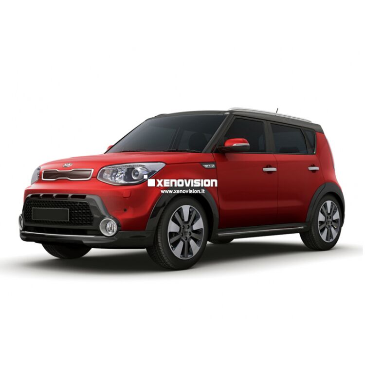 <p>Kit Xenon specifico per il faro della Kia Soul dal 2013 in poi. Plug&amp;Play zero spie, contiene tutto l'occorrente. Luce Bianco Solare 5000k.</p>